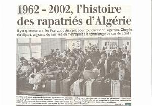 1962 2002 40 ANS D EXODE DES PIEDS NOIRS D ALGERIE   (3)